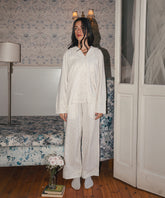 Women Couples Eid PJ Beige