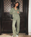 Ribbons PJ 3 Pieces Set Green