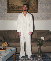 Men Couples Eid PJ Beige