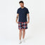 Navy Red Pyjama Short set