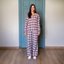 Frost Plaid Fleece Set