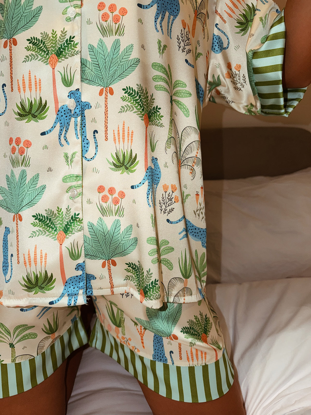 Jungles Oversized PJ Shorts