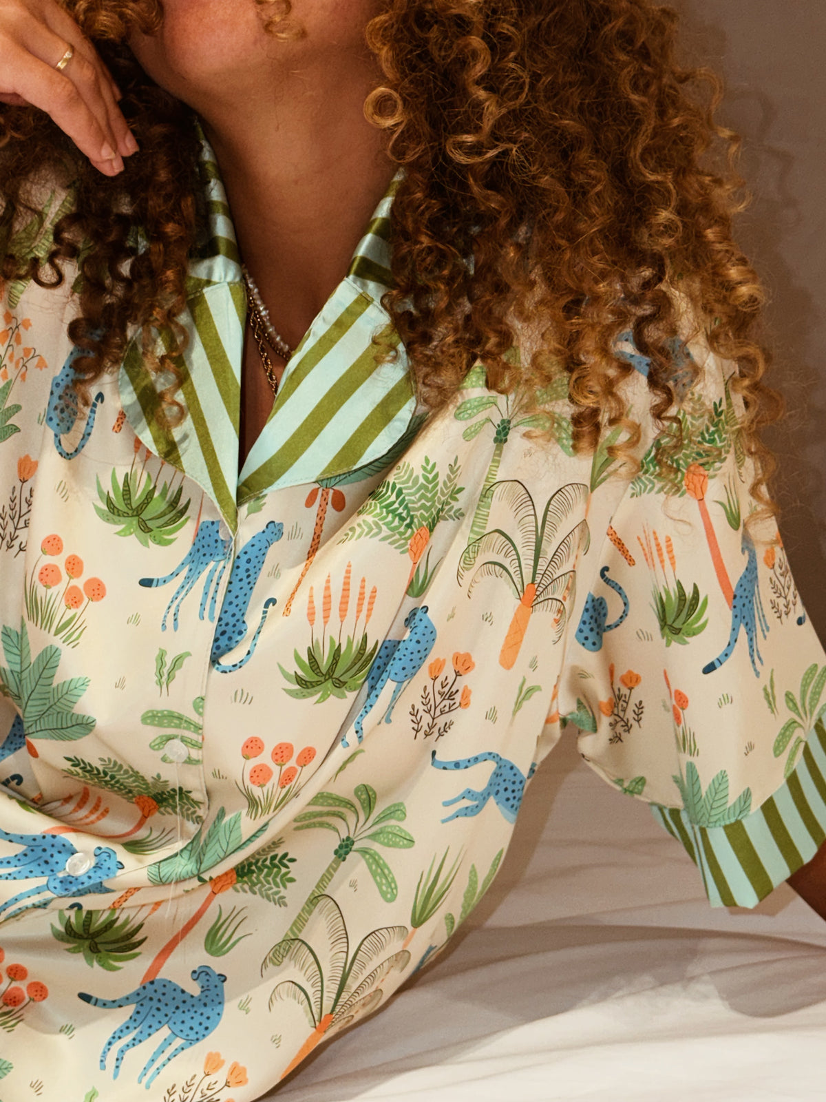 Jungles Oversized PJ Shorts