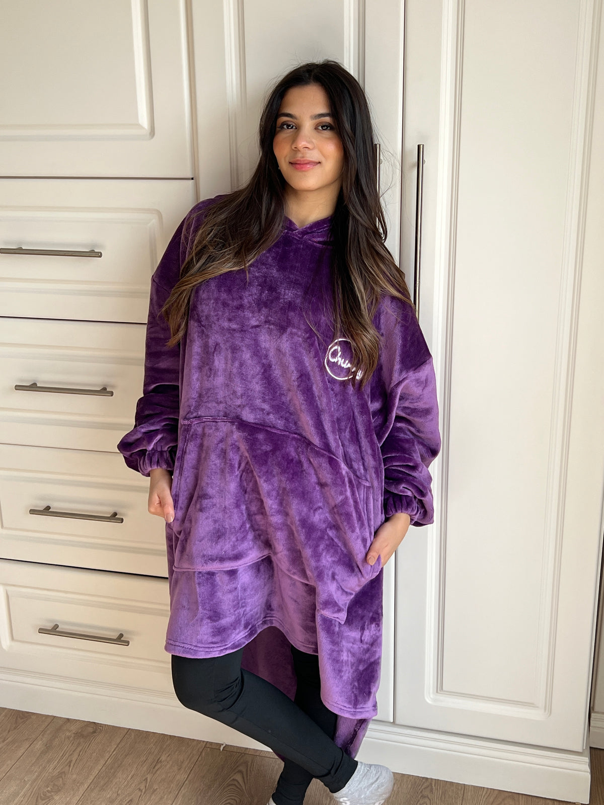 Purple Blanket Hoodie