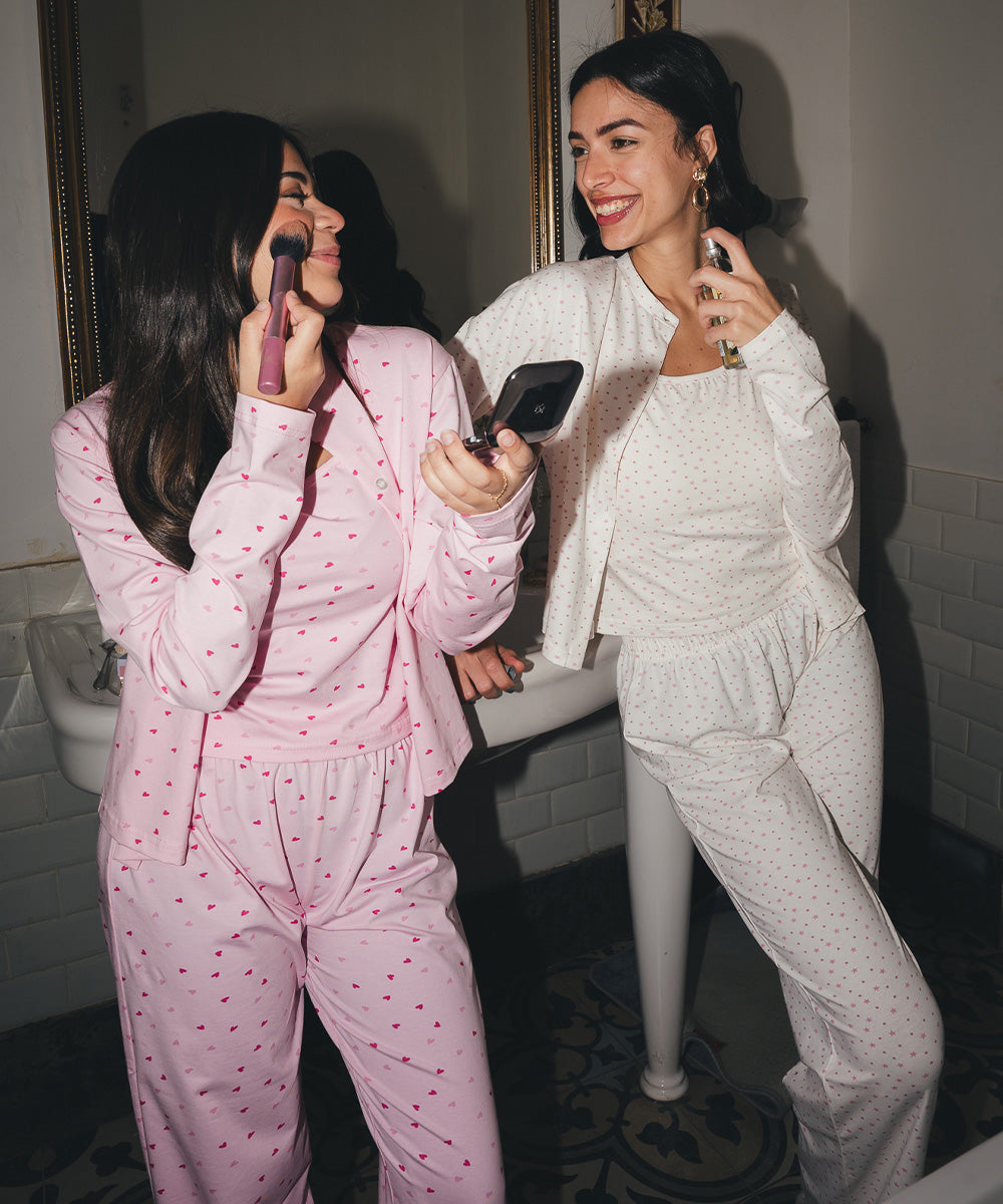 Hearts PJ 3 Pieces Set Secondary image