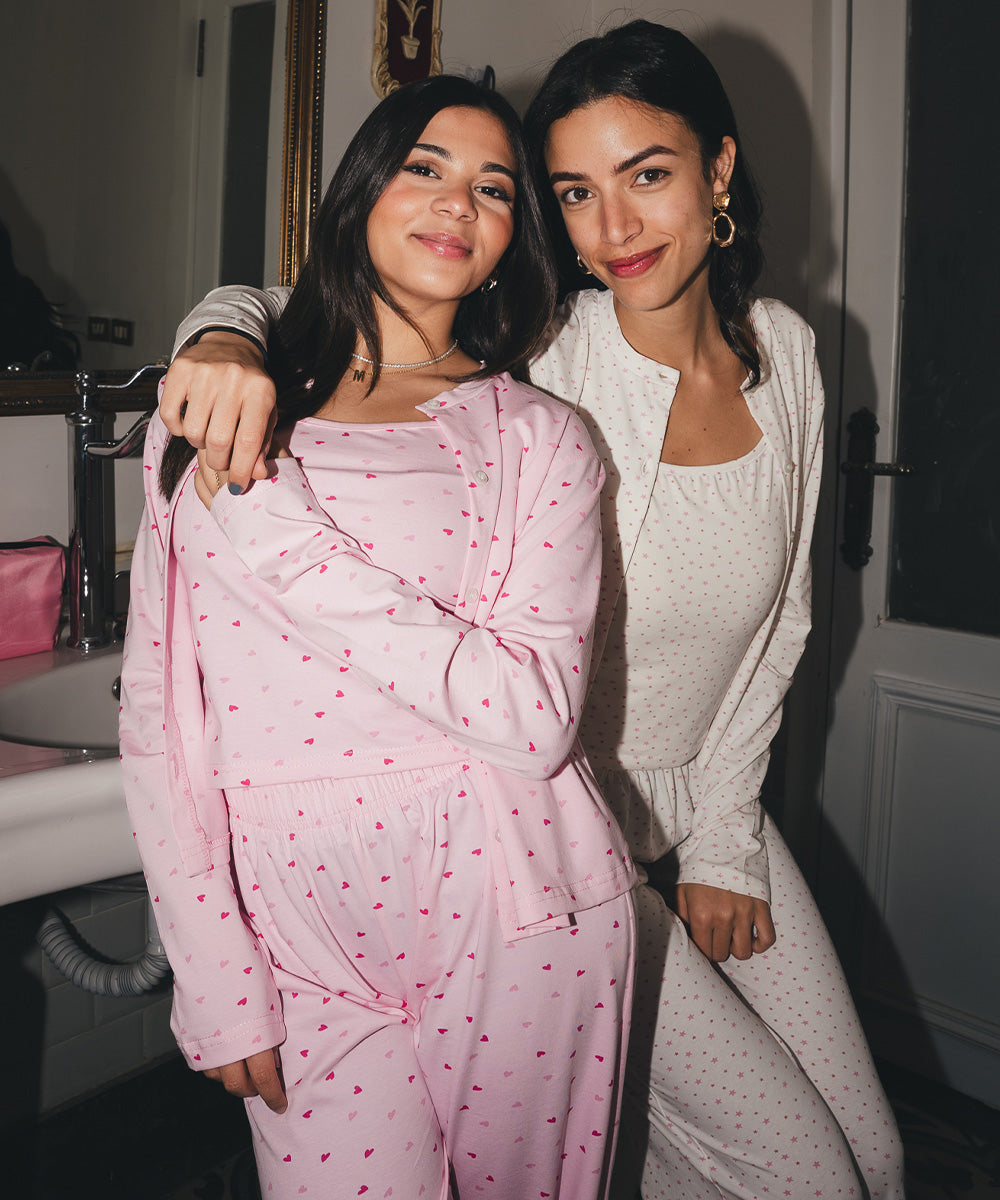 Hearts PJ 3 Pieces Set