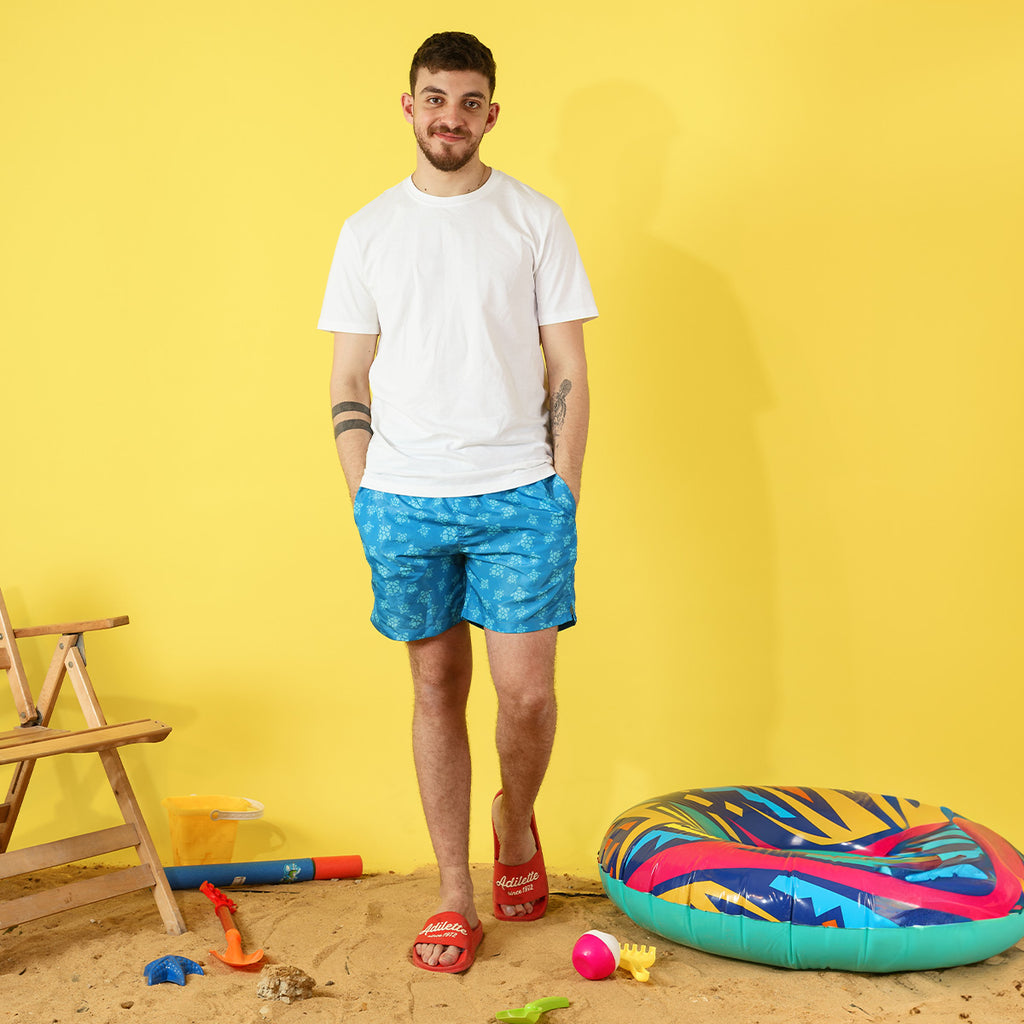 Blue Turtles Swim Short