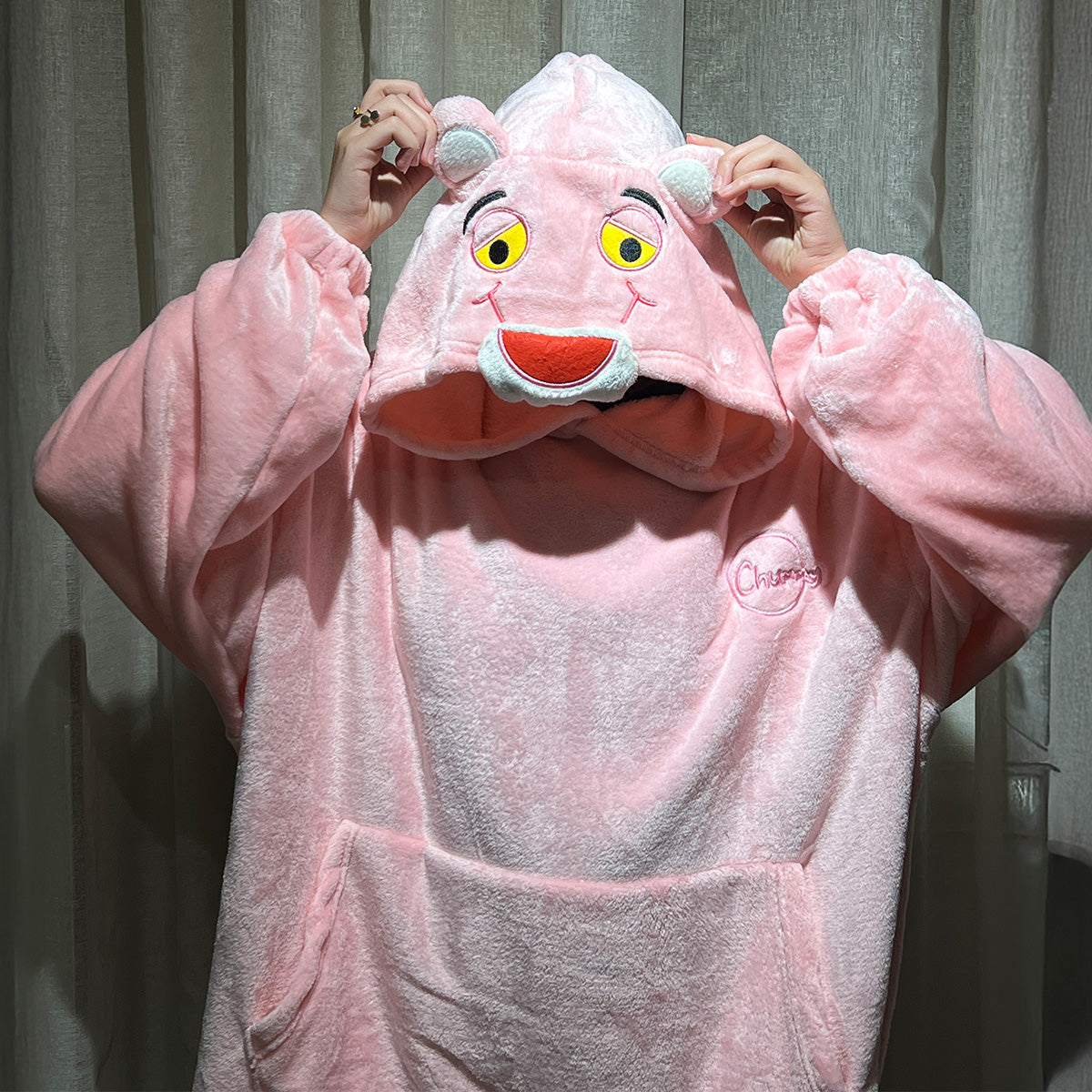 Pink Panther Blanket Hoodie