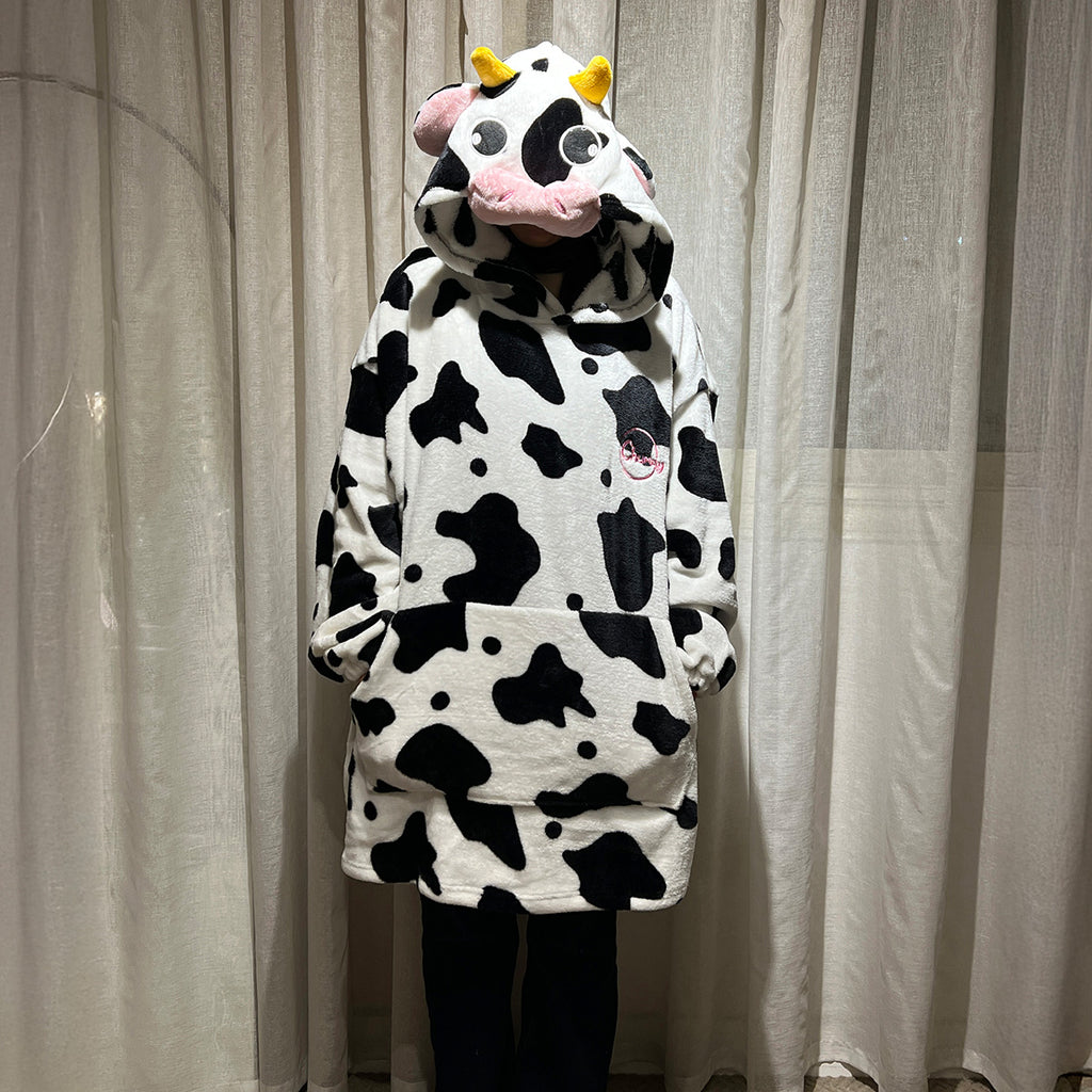 Cow Blanket Hoodie
