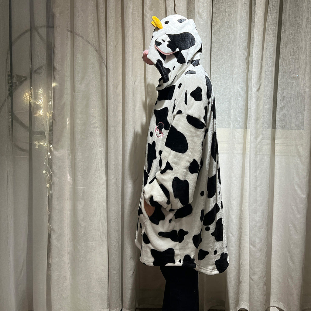 Cow Blanket Hoodie