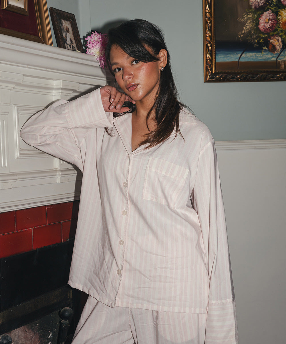 Women Couples PJ Pink