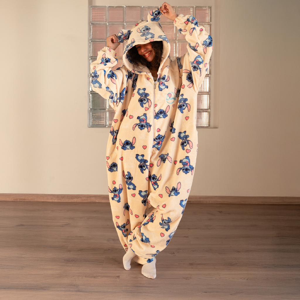 Stitch White Onesie