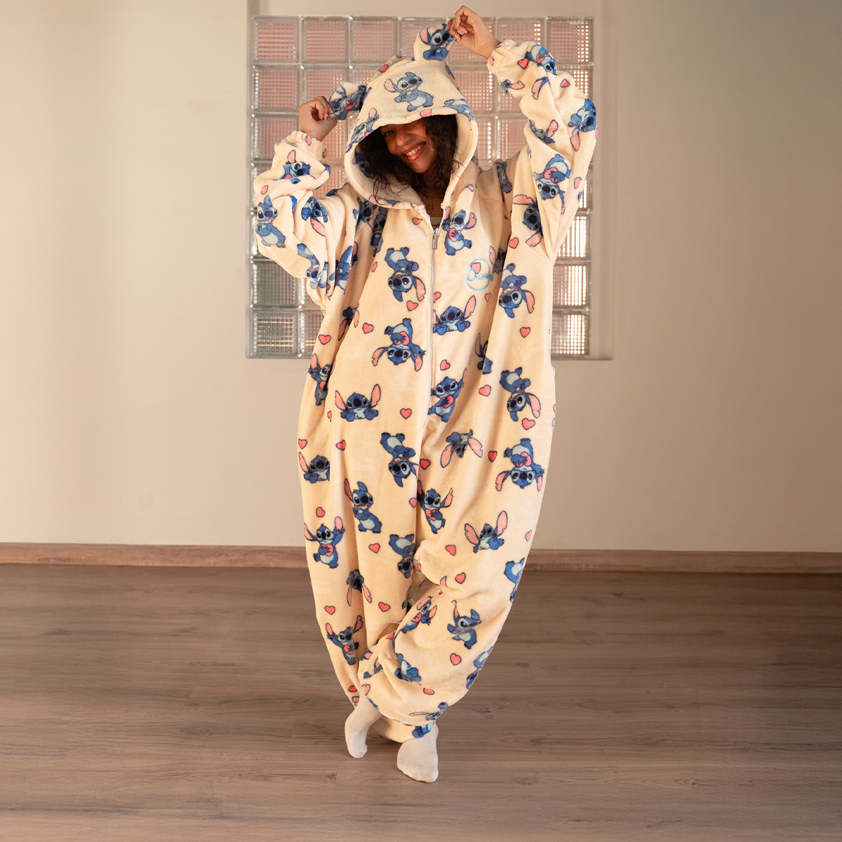 Stitch White Onesie