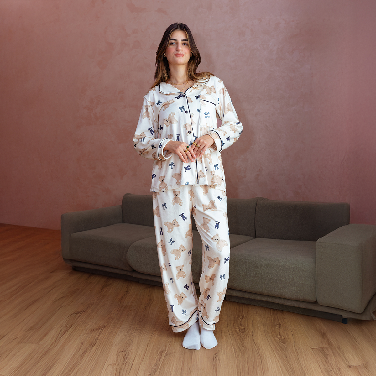 Teddy Hug Pyjama Set Main image