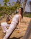 Heavenly Stripes Set (Ladies)- Pink