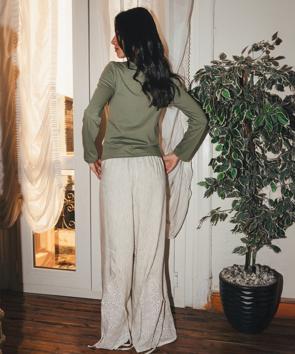 Serenity Lace PJ Olive