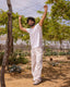 Heavenly Stripe Set (Men)- Muted Pink