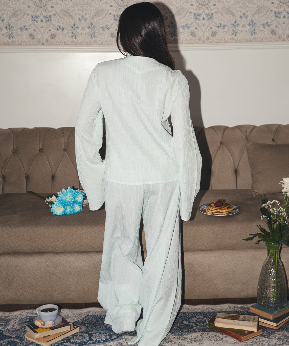 Bow Bliss Set Baby Blue