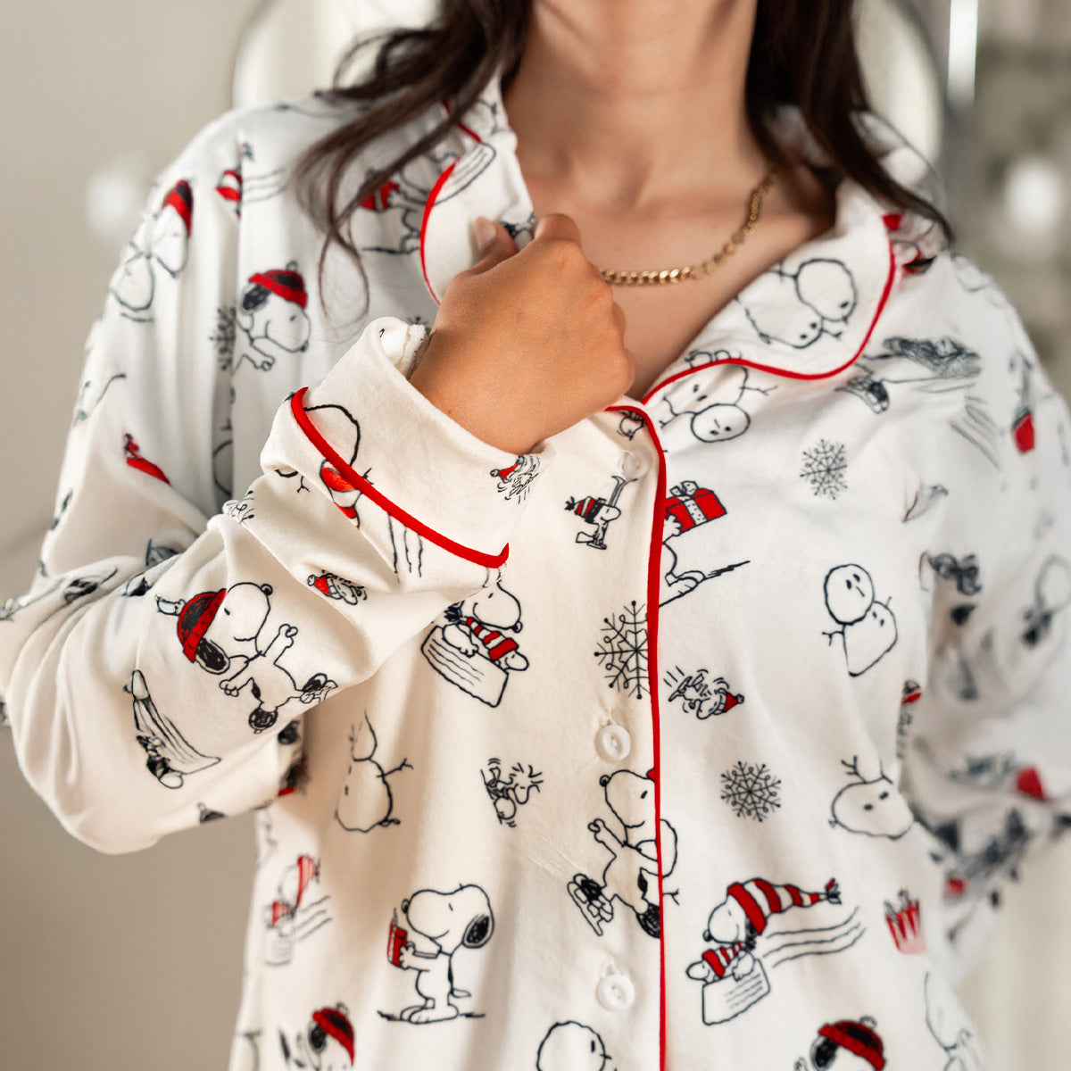 Snowy Snoopy Pyjama set Secondary image