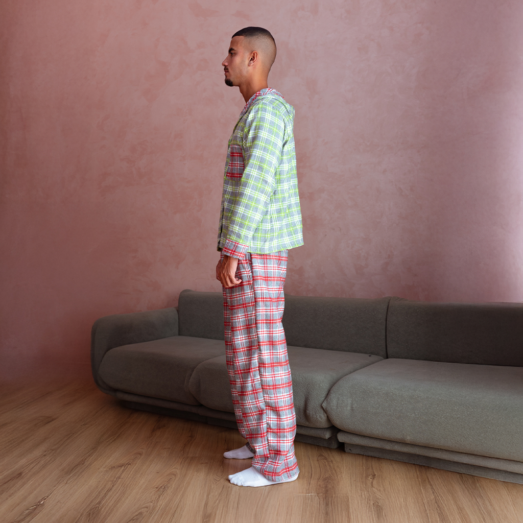 Green Berry Hooded Set