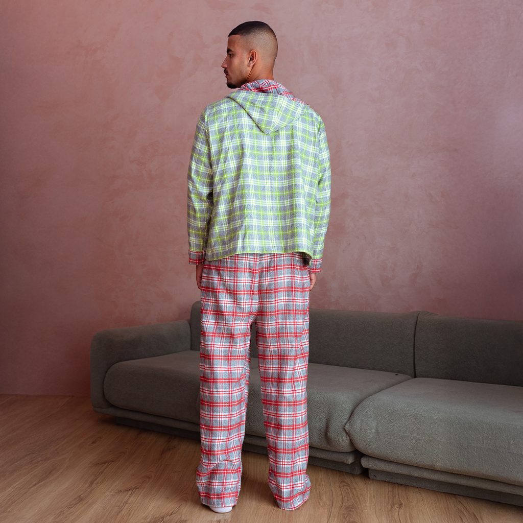 Green Berry Hooded Set