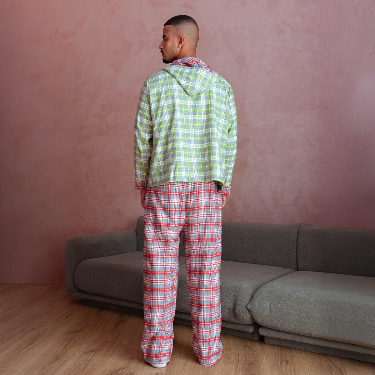 Green Berry Hooded Set