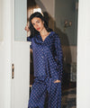 Pink Sky Satin PJ Pants