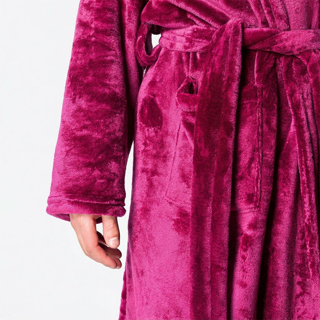 Fuchsia Chummies Blanket Robe