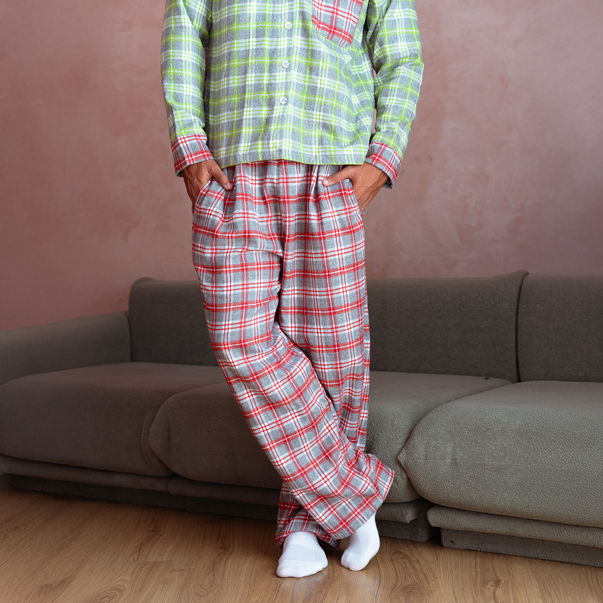 Green Berry Hooded Set