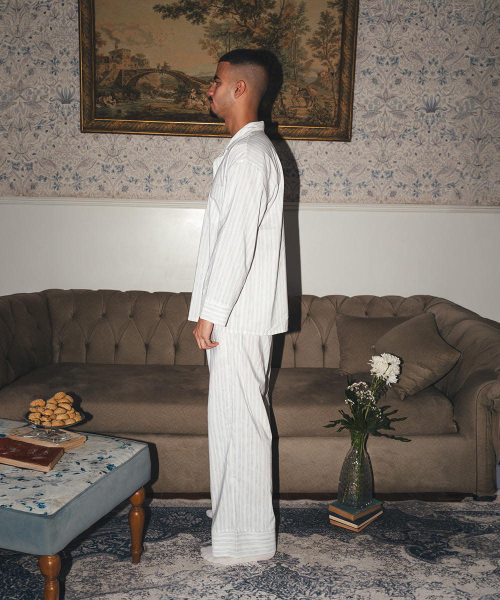 Men Couples PJ Blue Secondary image