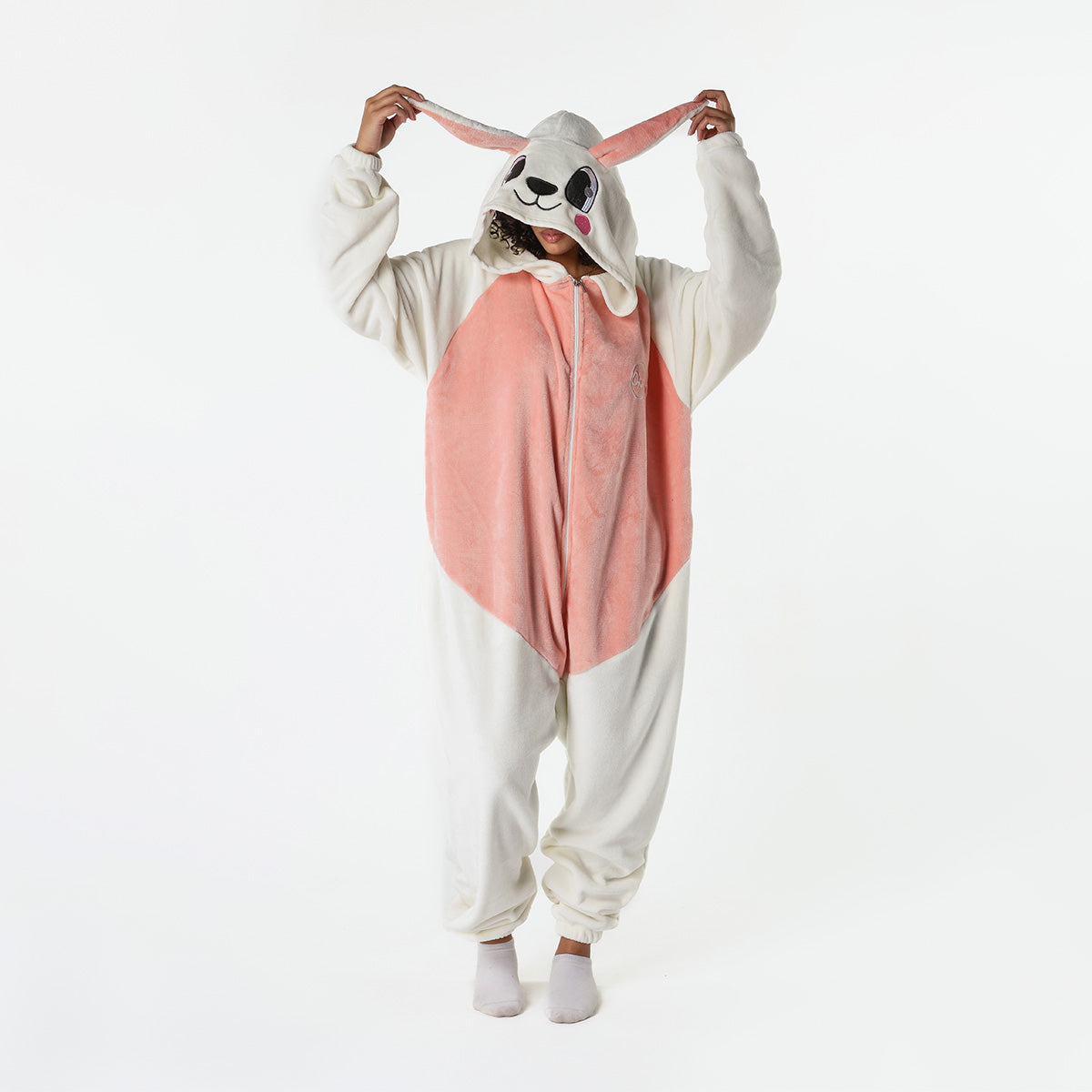 White Rabbit Animal Onesie