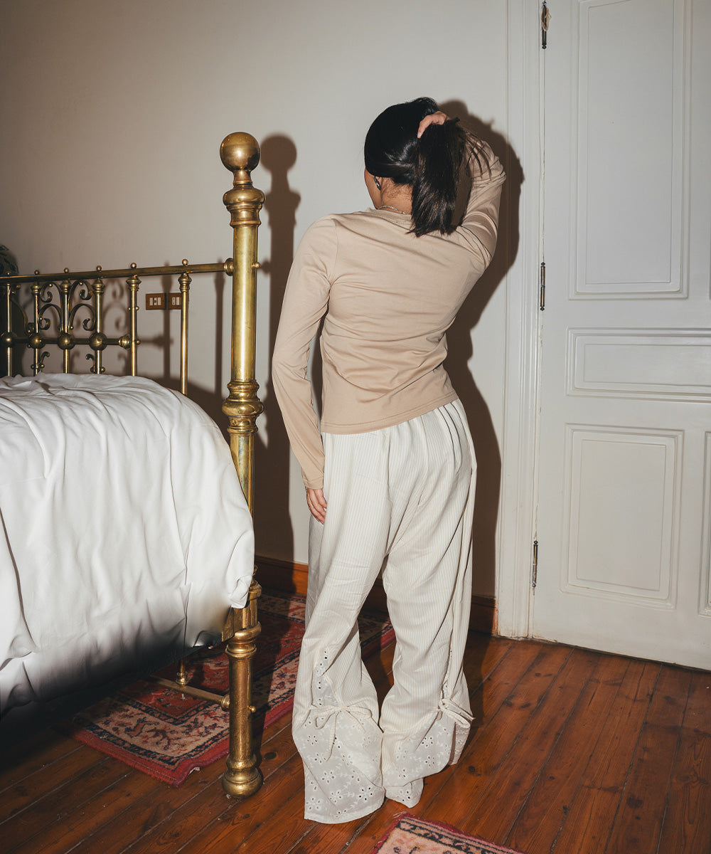 Serenity Lace PJ Beige Main image