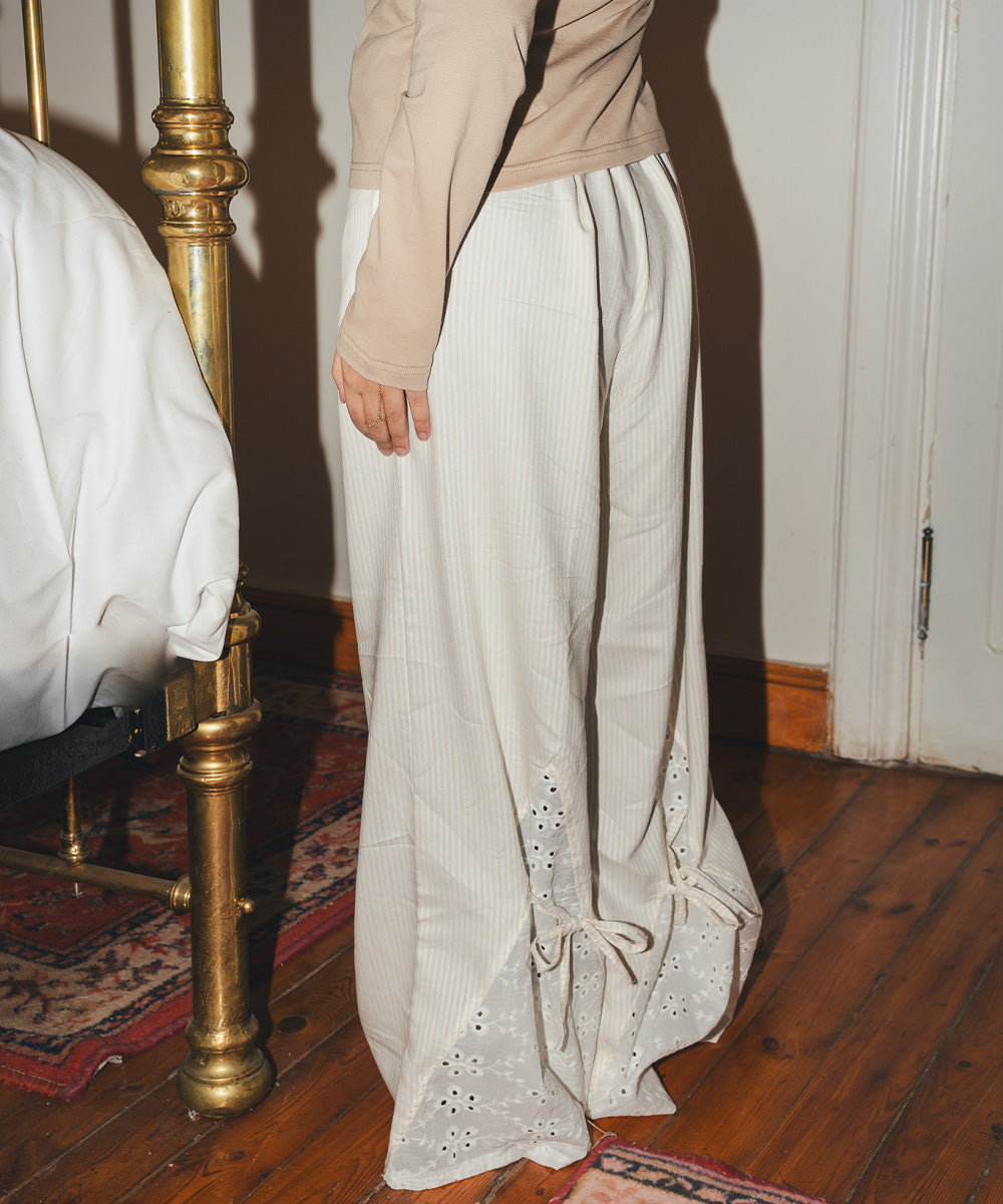 Serenity Lace PJ Beige