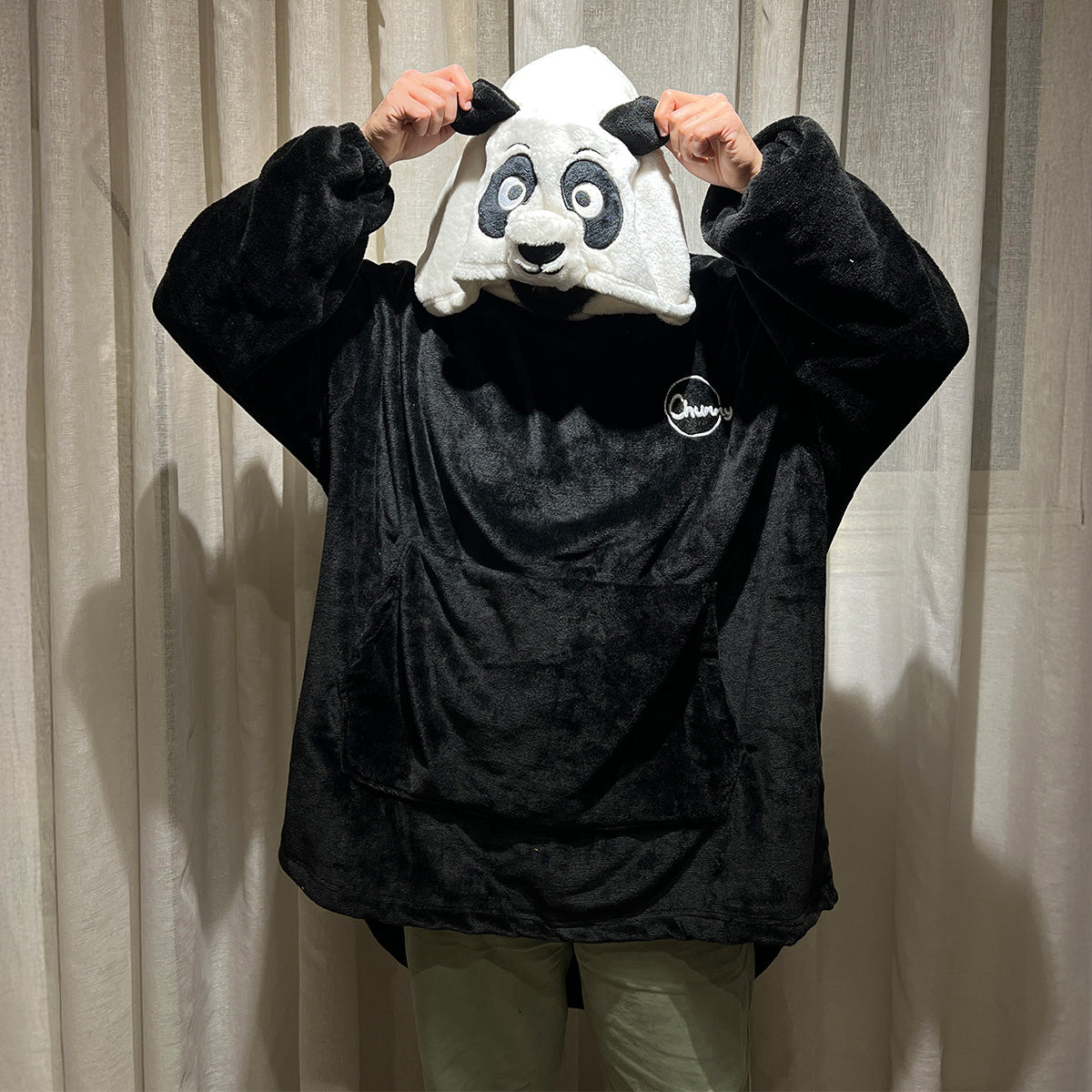 Panda Blanket Hoodie Secondary image
