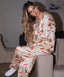 Teddy Satin Pyjama Set Yellow