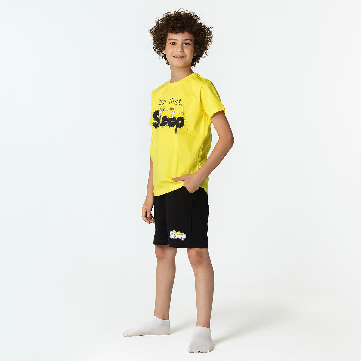 Kids Sleep Simpsons Pyjama Short Set Secondary image