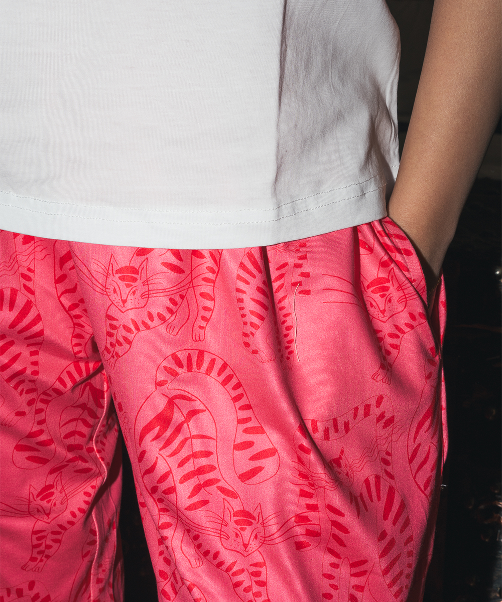 The Pink Cat Pants