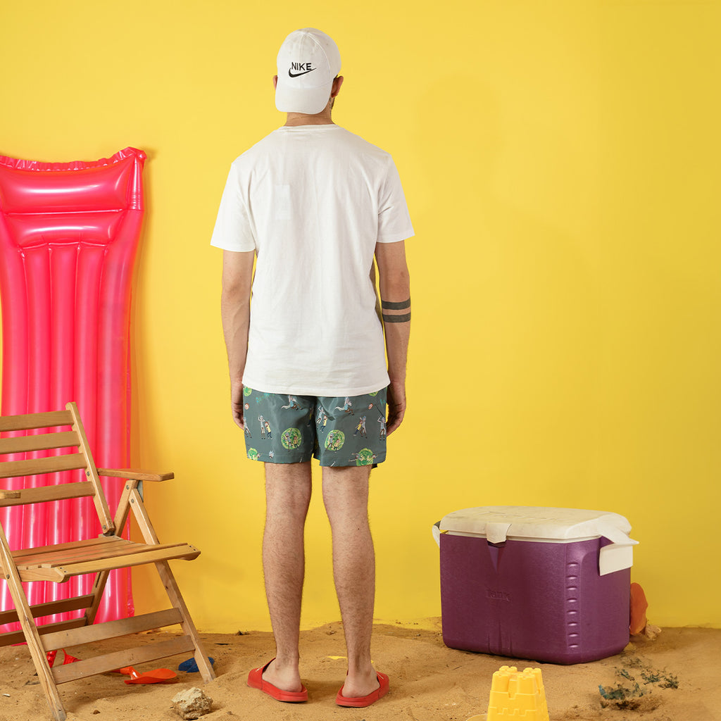 Ricky & Morty Swim Short