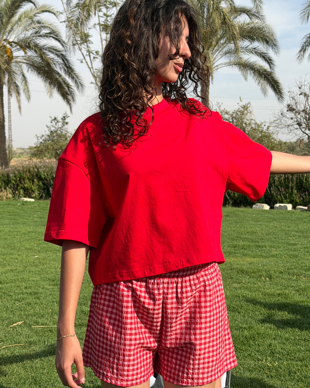 Everyday Check Set Red