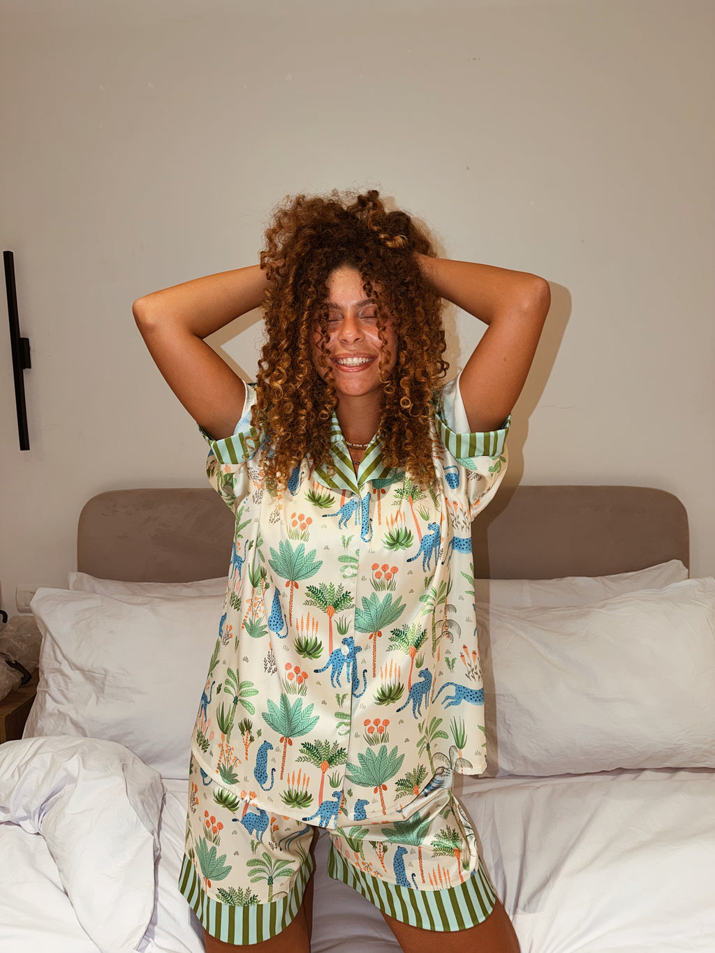 Jungles Oversized PJ Shorts