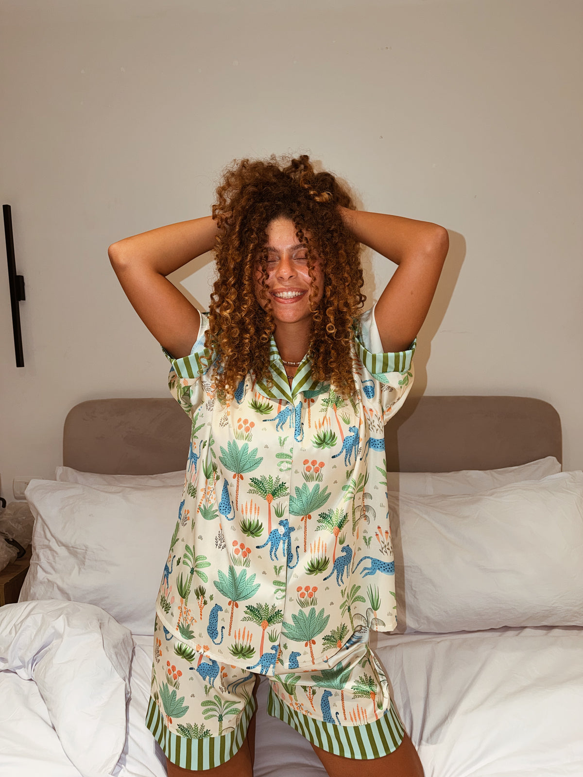 Jungles Oversized PJ Shorts