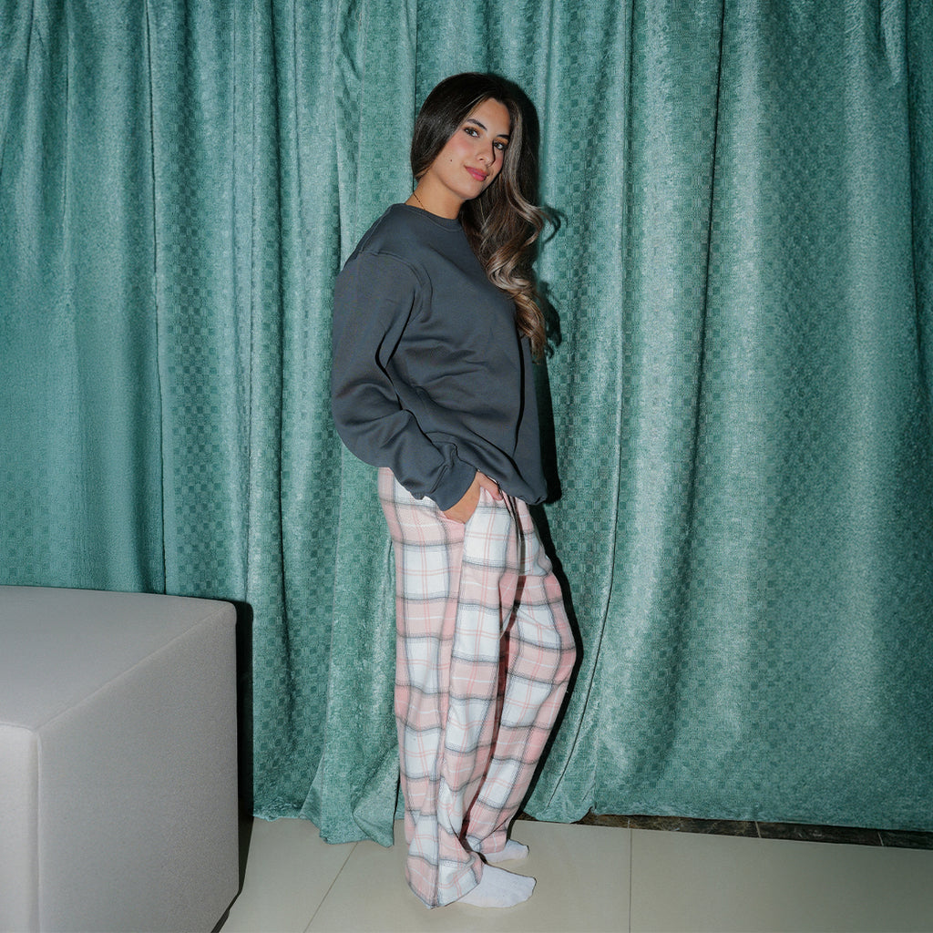 Simon Plaid Flannel Set