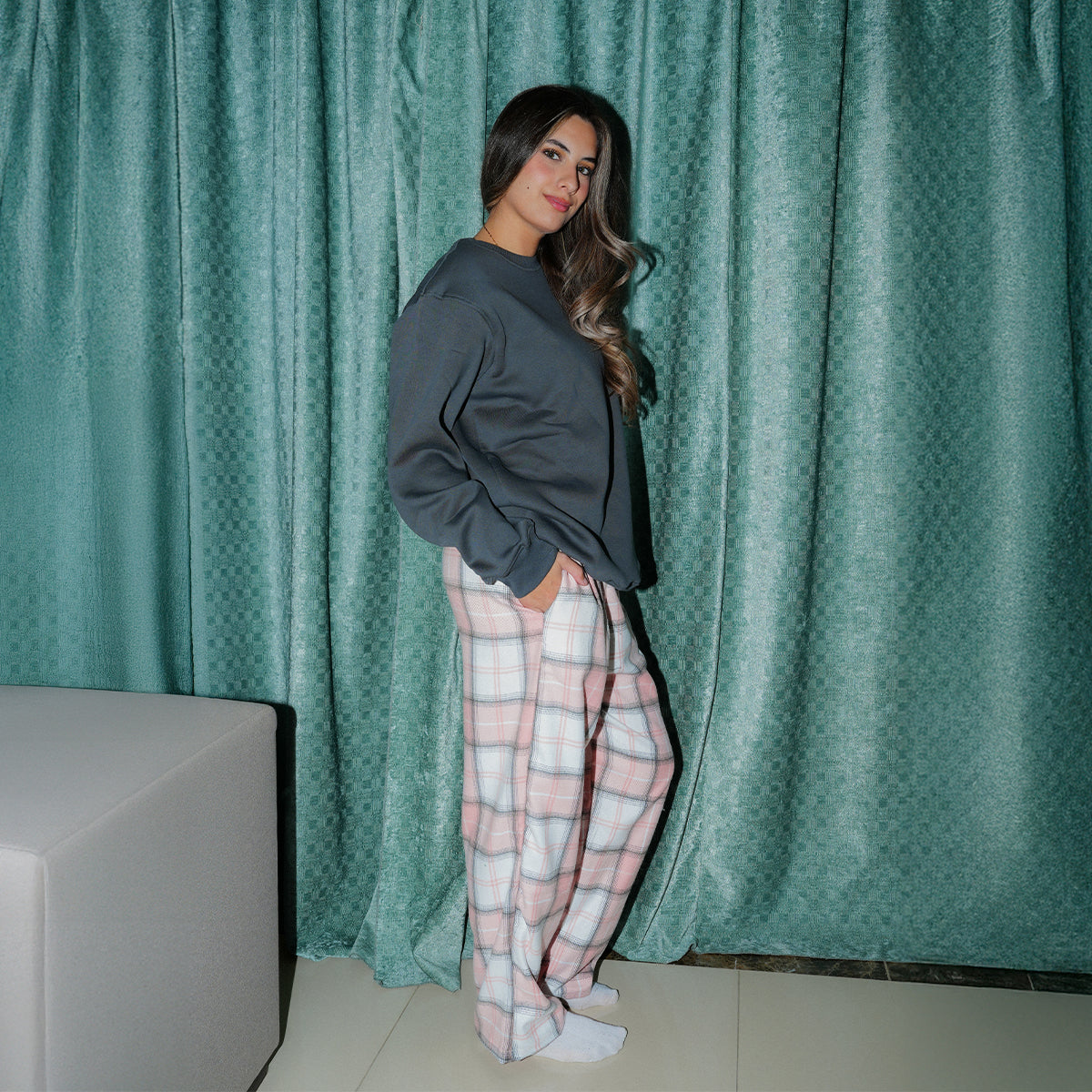 Simon Plaid Flannel Set