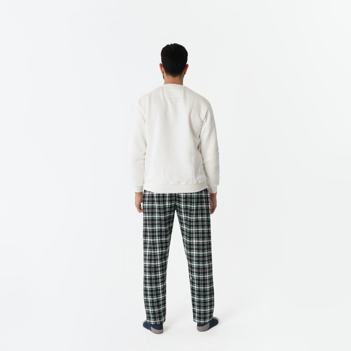 Green Plaid Winter Pyjama set