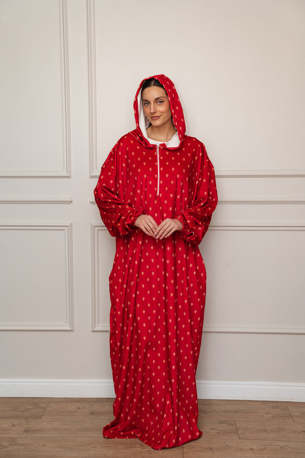 Red Printed Monk