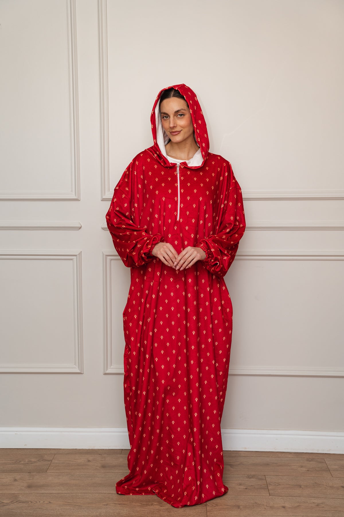 Red Printed Monk