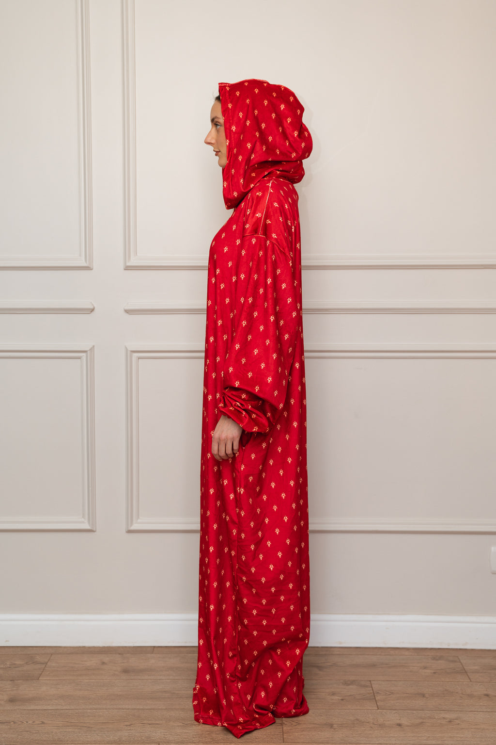 Red Printed Monk