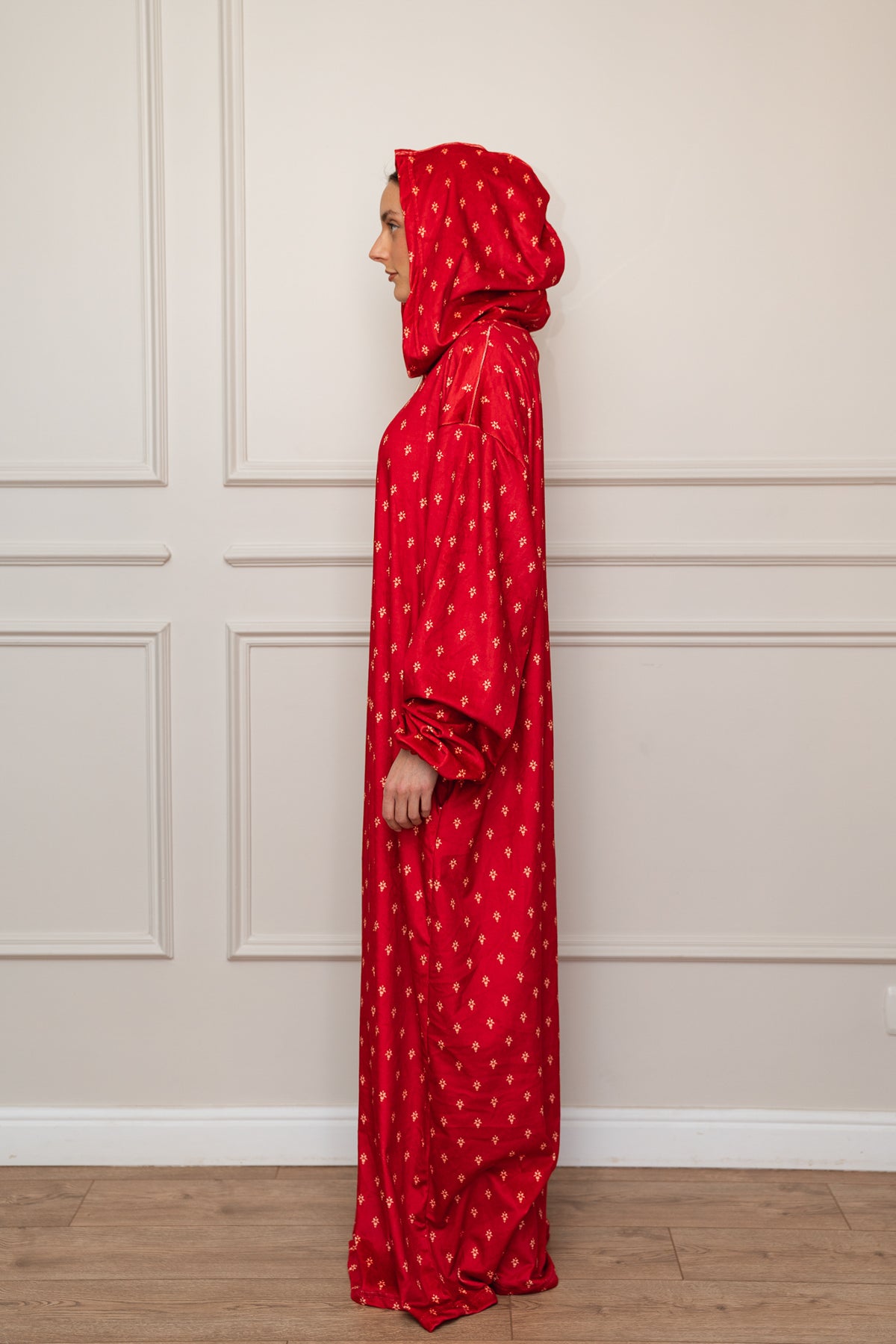Red Printed Monk