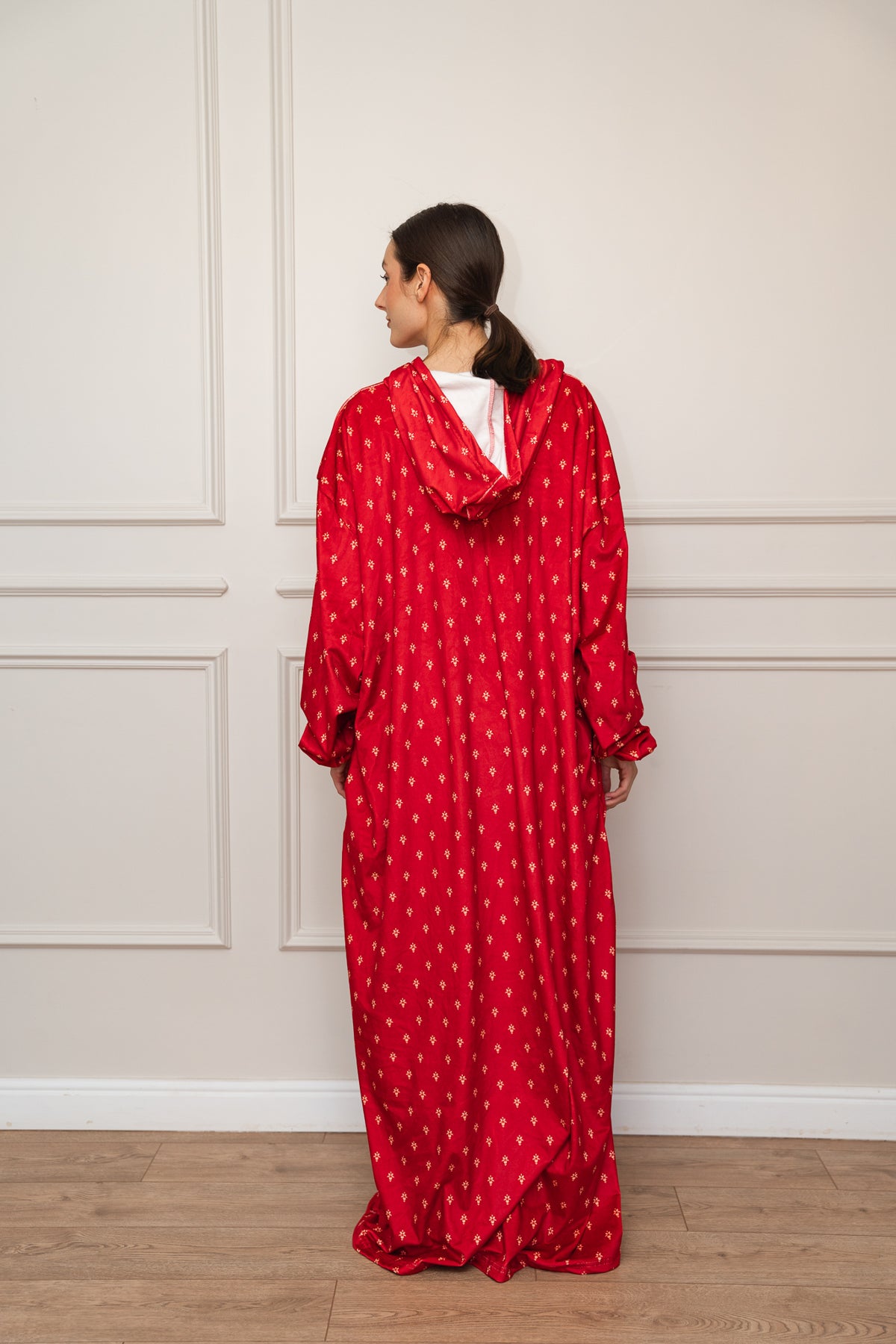 Red Printed Monk