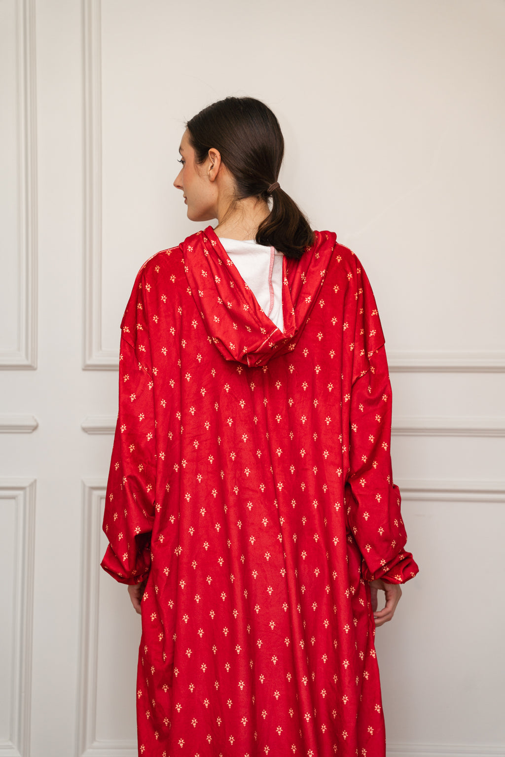 Red Printed Monk